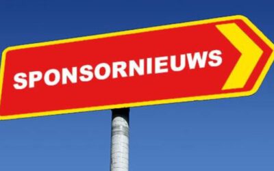 Sponsornieuws!