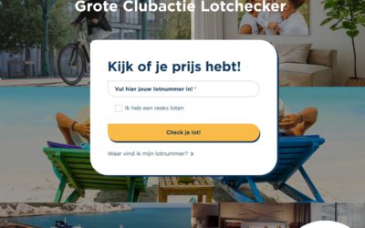 Uitslag/trekking grote Clubactie!