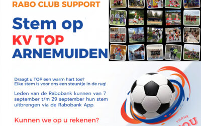 STEM KV TOP, STEUN KV TOP!